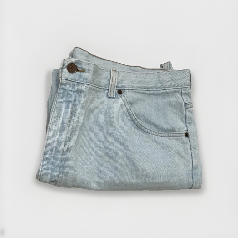 Vintage Brittania Jeans Mens 40x30(36x26Light Wash Relaxed Fit Baggy 100% Cotton